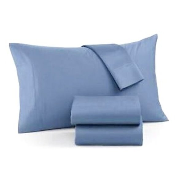 AQ Textiles Ultra Cool 700 Thread Count 4 PC. Sheet Set, King – Blue - Picture 1 of 1